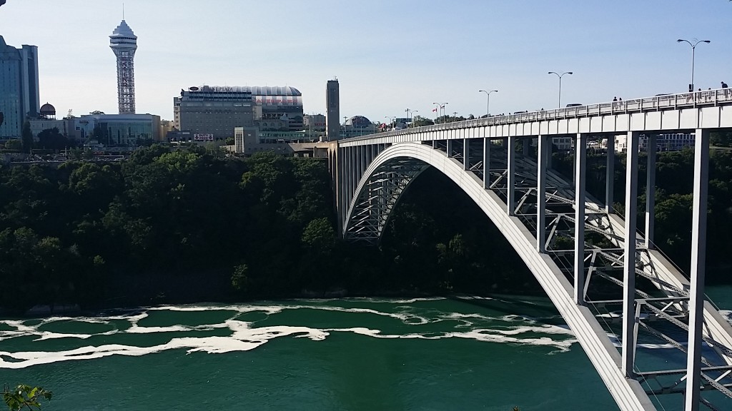 Crossing Border Into Canada Taking The Rainbow Bridge To Canada 8833