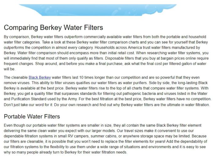 Berkey Water Filter Reviews – Berkey Water Filters Exposed - Your Full ...