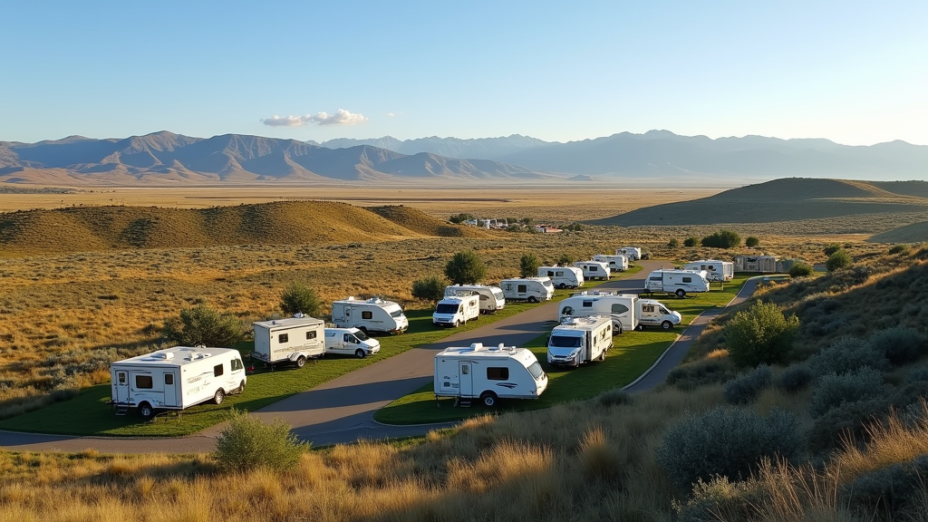 Scenic RV park view