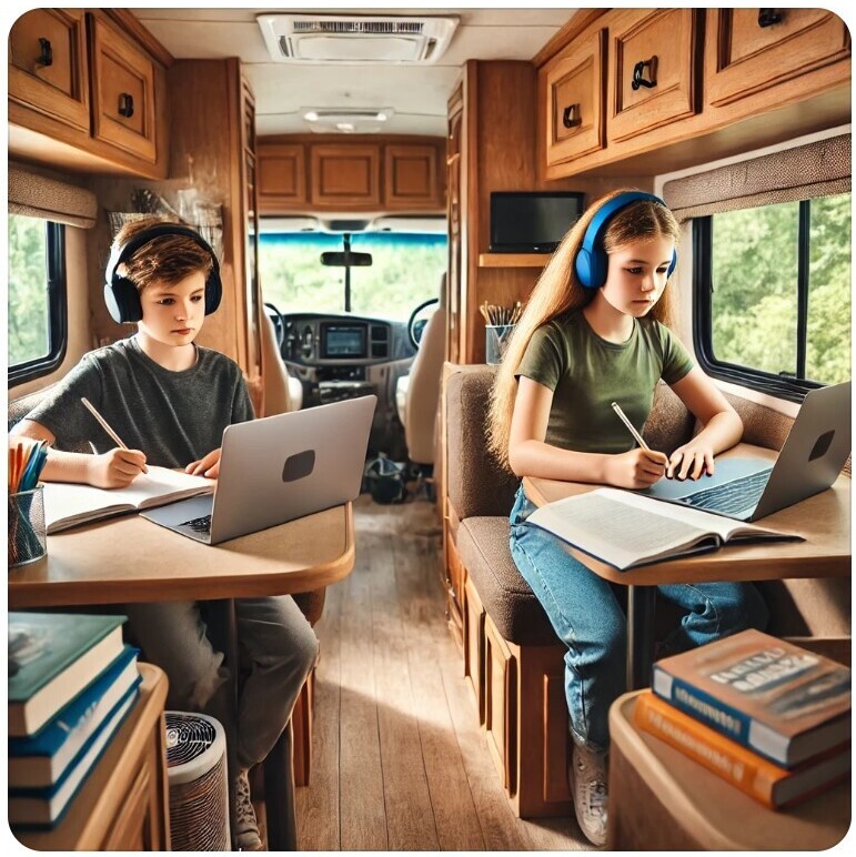 Home Schooling in an RV