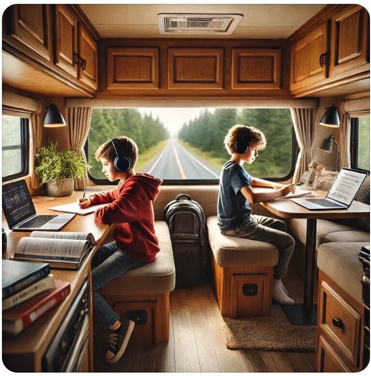 Home Schooling in an RV
